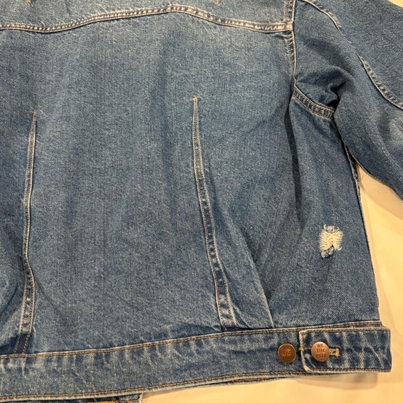 Free People All In Denim Jacket, NWOT, XS - Picture 8 of 10
